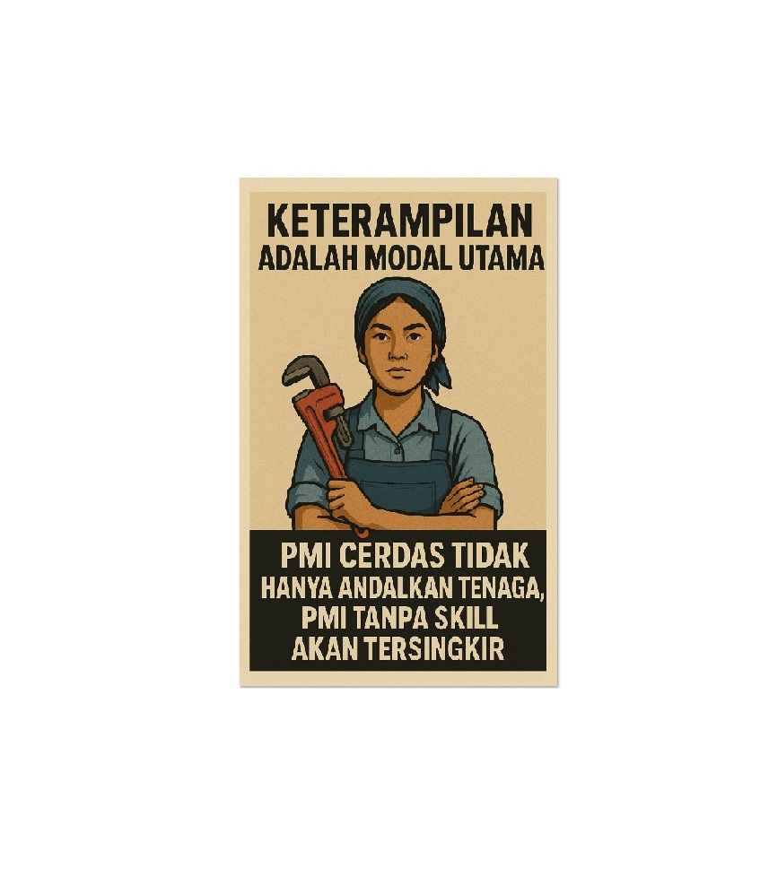 Keterampilan Adalah Modal Utama: PMI Cerdas Tidak Hanya Andalkan Tenaga, PMI Tanpa Skill Akan&nbsp;Tersingkir