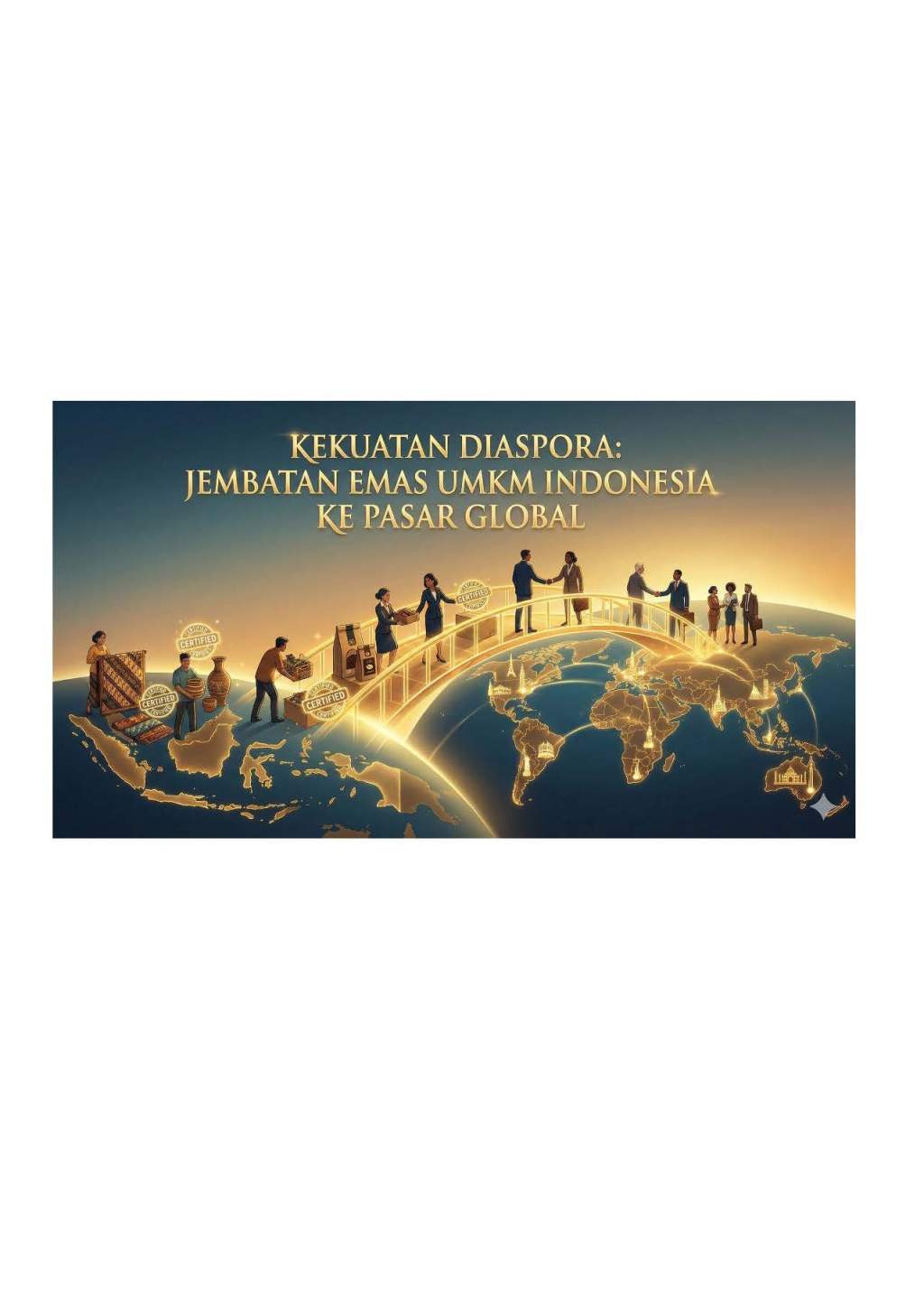 Kekuatan Diaspora: Jembatan Emas UMKM Indonesia ke Pasar&nbsp;Global